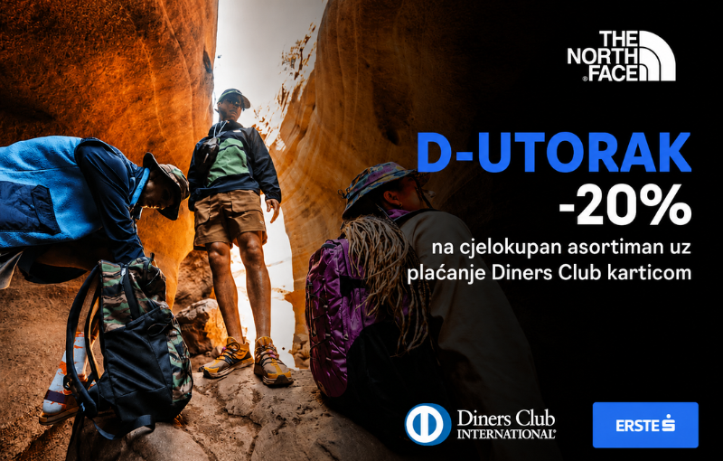 D-UTORAK u The North Faceu!